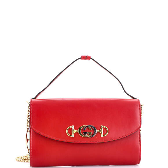 Gucci Zumi Shoulder Bag Leather Mini #172409G94B - Picture 1 of 8